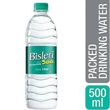Bisleri water bottles at PS Brothers
